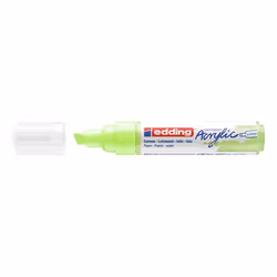 Edding 5000 Marqueur Acrylique Large, Vert, Pointe biseautée, Vert, Extra-large, 5 mm, 1 cm
