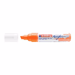 Edding 5000 Marqueur Acrylique Large, Orange, Pointe biseautée, Orange, Extra-large, 5 mm, 1 cm