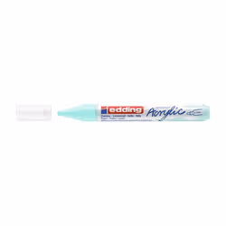 Edding 5100 Marqueur Acrylique Moyen, Bleu, Bleu, Moyen, 2 mm, 3 mm, Toile, Bois