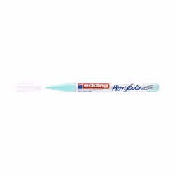 Edding 5300 Marqueur Acrylique Fin, Bleu, Bleu, Fin, 1 mm, 2 mm, Toile, Bois