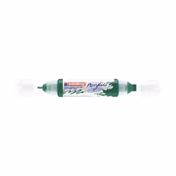 Edding 5400 Marqueur acrylique 3D double pointe, Menthe, Couleur menthe, Fin/extra-large, 2 mm, 1 cm, Toile, Bois
