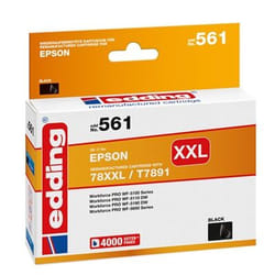 Edding EDD-561 cartouche d'encre 1 pièce(s) Compatible Noir