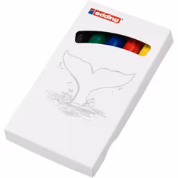 Edding 3000 marqueur indélébile Pointe ogive Noir, Bleu, Vert, Rouge, Jaune 5 pièce(s)