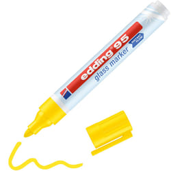 Edding 95 Glass marqueur 1 pièce(s) Pointe ogive Jaune