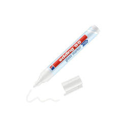 Edding - Marqueur psur verre blanc efacable pointe ogive 1.5/3mm