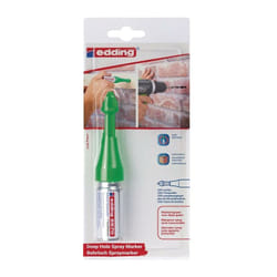 Edding - Bohrloch Spraymarker 8870 1er-Blister neongrün