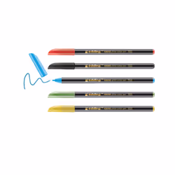 Edding 4-1200-5-3 stylo-feutre Eau, Noir, Vert clair, Rouge, Jaune 1 pièce(s)