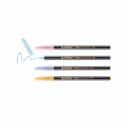 Edding 4-1200-4-3 stylo-feutre Bleu, Rose, Violet, Jaune 1 pièce(s)