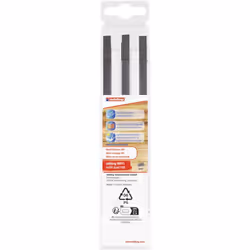 Informations techniques Couleur : noir couleur d'écriture : noir SET edding 8891 recharge pour mine HB 6 Mines de graphite re ...
