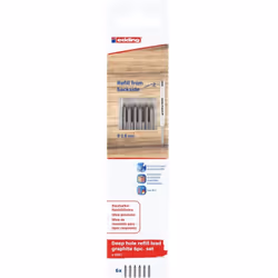 Informations techniques Couleur : noir couleur d'écriture : noir edding 8881 marqueur d'arbre recharge graphite 6 blister Min ...
