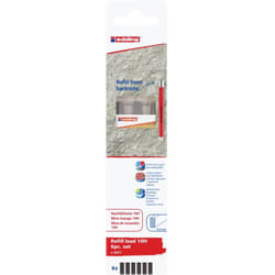 Edding - 10H Graphit 6er-Blister 4-8891-6-2097 Pointe de rechange noir 1 set