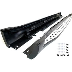 2 MARCHE PIED ANTIDERAPANT ALUMINIUM + ABS POUR BMW X1 E84 DE 2009 A 2015