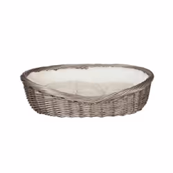 TRIXIE 28202, Panier lit pour animaux de compagnie, Intérieure, Chien, Gris, Ovale, Monochromatique