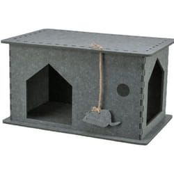 Abri - TRIXIE - Lene - Feutre - 54 x 30 x 35 cm - Gris