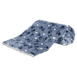 TRIXIE 37151 plaid pour chiens et chats Chien Peluche Bleu, Blanc