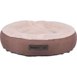 TRIXIE 37883, Lit traversin pour animaux de compagnie, Intérieure, Chien, Rose, Rond, Polyester