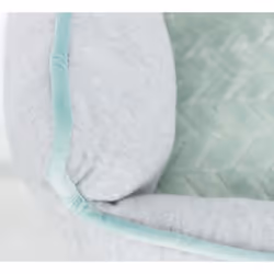 TRIXIE Junior Bed, Chien, Gris, Couleur menthe, Polyester, 1 pièce(s)
