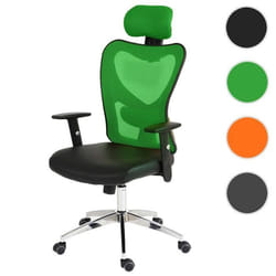 Fauteuil de bureau Atlanta - Atlanta - XXL - Similicuir - Vert - Confort ergonomique