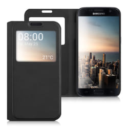 kwmobile 37135.01 coque de protection pour téléphones portables Folio Noir
