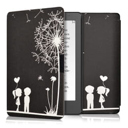 kwmobile 39841.02 étui pour tablette 6" Folio Noir, Blanc