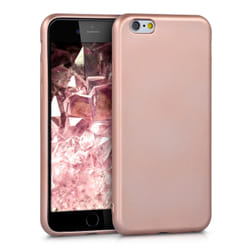 kwmobile 40349.31 coque de protection pour téléphones portables Housse Métallique, Or rose