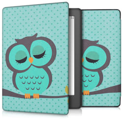 kwmobile 42076.04 étui pour lecteur d'e-book 6.8" Folio porte carte Turquoise