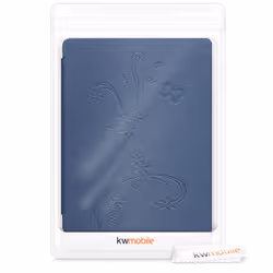 kwmobile 42076.15 étui pour lecteur d'e-book 17,3 cm (6.8") Folio porte carte Bleu