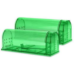 Navaris 2x piège à souris vivante - Set attrape souris et petit rat - Souricière capture petits rongeurs sans tuer - Pour maison et