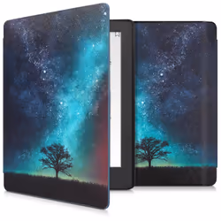 kwmobile 42076.31, Folio, Multicolore, Kobo, 17,3 cm (6.8"), Simili-cuir, Aura H2O Edition 2