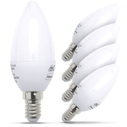 5x Ampoule LED E14 ampoule d'économie d'énergie 5W forme bougie