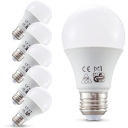 Ampoule led E27 ampoule d'économie d'énergie 9W set de 5