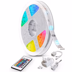Description générale La bande LED B.K.Licht Lucilla X de 10 mètres est une guirlande lumineuse auto-adhésive qui transforme n ...