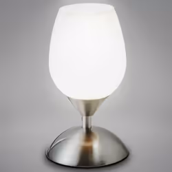 Description générale Cette lampe de chevet tactile de B.K.Licht combine un design épuré et fonctionnel, idéale pour les chamb ...