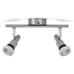 B.k.licht - Plafonnier led salle de bain IP44 spots plafond salle de bain 2 spots GU10 éclairage luminaire plafond 5W