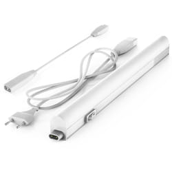 B.k.licht - réglette led pour cuisine et atelier, platine led 4W, longueur 313 mm, 400 Lm, lumière blanche neutre 4000K