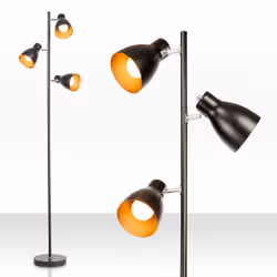 B.K.Licht BKL1199 éclairage au sol E27 25 W LED Noir