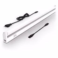 Description générale Éclairez efficacement votre cuisine, plan de travail ou atelier avec la réglette LED orientable B.K.Lich ...
