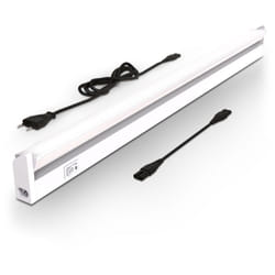 B.k.licht - Réglette led barre lumineuse placard pivotable de 150° pour cuisine atelier couleur blanche