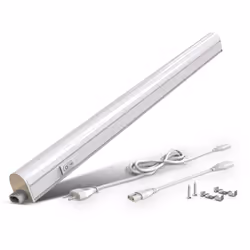 Description générale Ce luminaire d'agencement LED B.K.Licht est idéal pour l'éclairage des cuisines et ateliers. Avec ses di ...