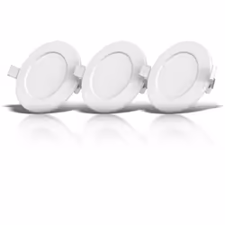 Description générale Ce lot de 3 spots LED encastrables B.K.Licht est spécialement conçu pour les salles de bain. Avec un des ...