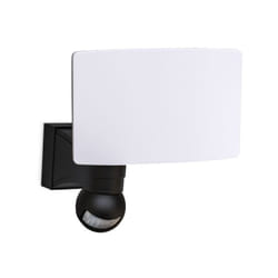 Applique murale extérieur détecteur de mouvement led 20W 2300lm lumière blanche neutre 4000K IP44 couleur noire - B.k.licht