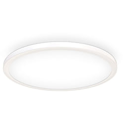 B.k.licht - Panel led, plafonnier dinterieur, extra plat, 22W, 3000Lm, blanche neutre 4000K, éclairage plafond, avec rétro-éclairage, fonction