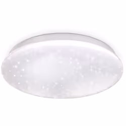 Description générale Le plafonnier B.K.Licht à effet étoiles est un luminaire élégant et intemporel de 17 Watts, produisant u ...