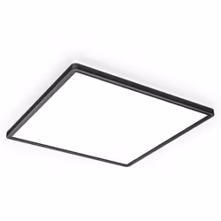 Description générale Le plafonnier LED ultra plat B.K.Licht mesure seulement 29 mm de profondeur et intègre une platine LED d ...