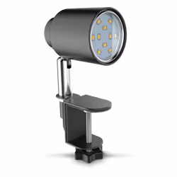 SERRAGE : ce petit luminaire compact à pince est parfaitement adapté pour un éclairage dappoint direct ou indirect de vos éta ...