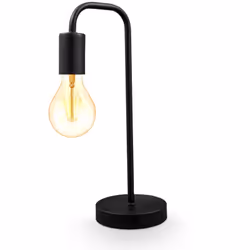 Description générale La lampe de table rétro B.K.Licht, avec son design industriel, est idéale pour servir de lampe de chevet ...