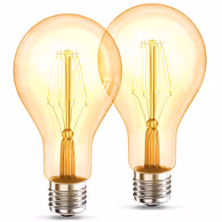 LOT DE 2 : ces ampoules sont livrées en set pratique de deux ampoules. Elles sauront vous séduire par leur verre ambré, parfa ...