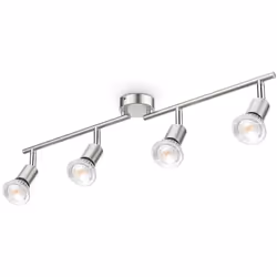 Description générale Le plafonnier B.K.Licht est un luminaire moderne et élégant, parfait pour tous les espaces de vie tels q ...