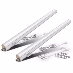 Description générale Le lot de 2 réglettes LED B.K.Licht est idéal pour éclairer votre cuisine ou votre atelier. Chaque régle ...