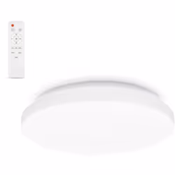 Description générale Découvrez ce plafonnier LED moderne, idéal pour la salle de bain, qui offre un éclairage polyvalent et p ...
